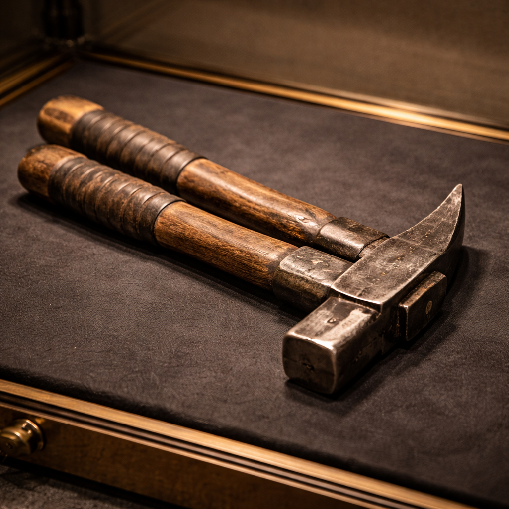 Artifact: Metal foundry tool.